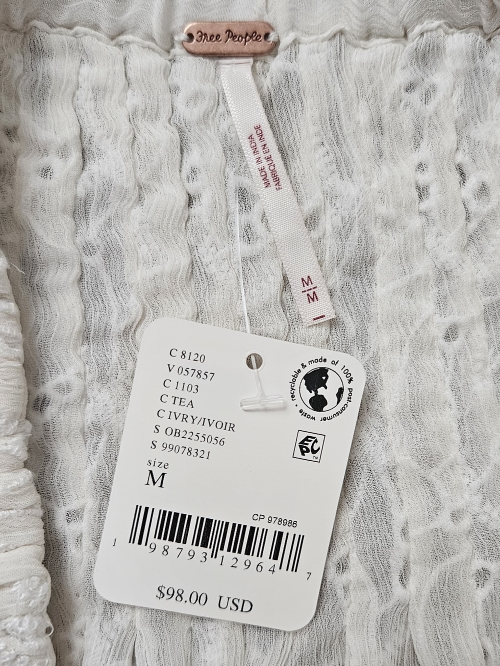 Free People Lacey Pull On Skirt- NWT - Picture 4 of 7